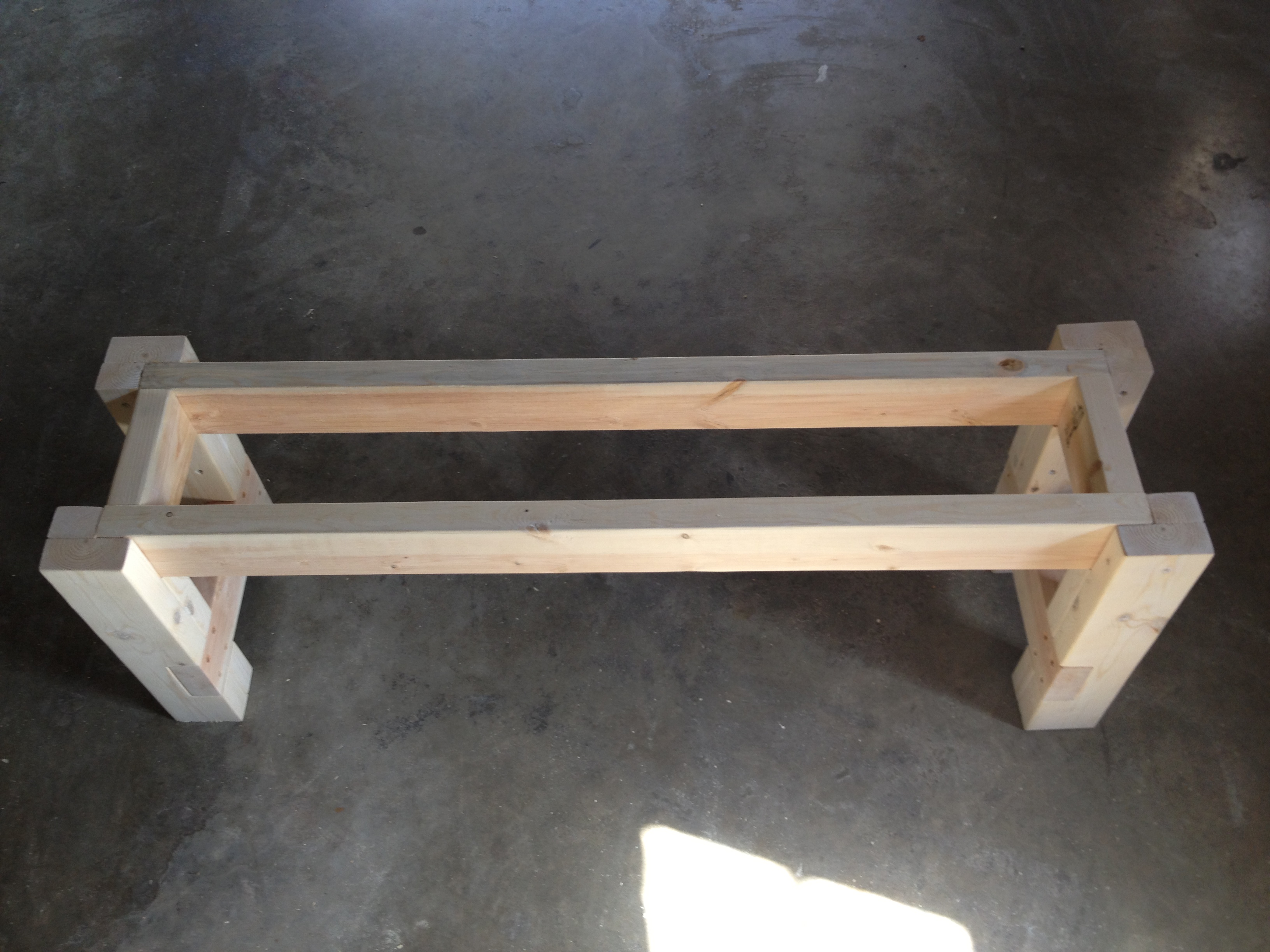 Farmhouse Table Bench Plans